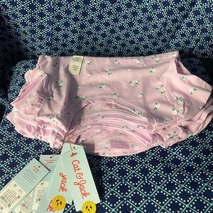 Cat & Jack 6ct. Toddler Girls Floral Purple T-Shirt 5T NWT